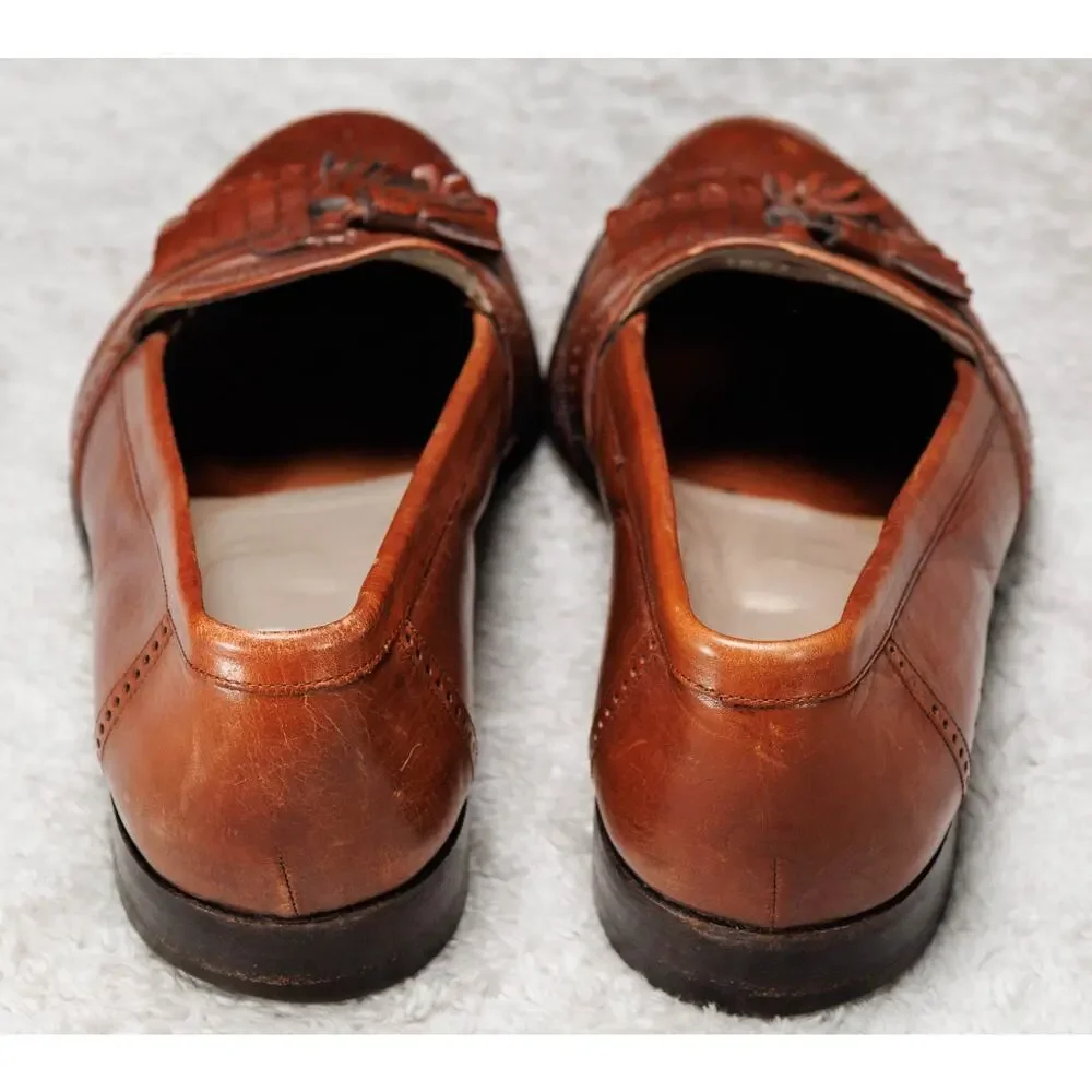 Bally brown leather